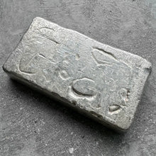 Load image into Gallery viewer, 10 oz Engelhard .999 Silver Poured bar 5 digit ’41’ Serial – Nice Pour Lines
