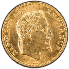 1869 France 100 Francs Gold Coin - Stunning Coin!