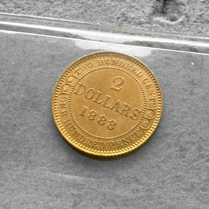 1888 Canada $2 Gold Coin ICCS MS 63 Obverse 3 - Stunning Coin!