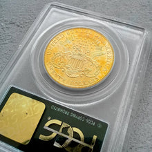 Load image into Gallery viewer, 1904 United States $20 Double Eagle Gold Coin PCGS Green Label MS 65 Gem Patina

