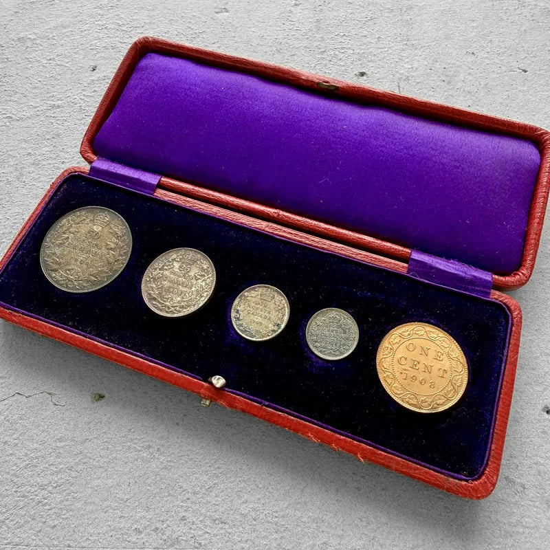 1908 Coin Set 1908 Canada Specimen Set - Canada's first specimen set! – CoinWatchCo