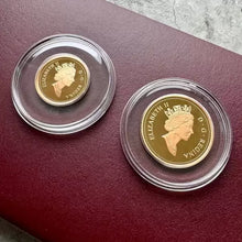 Load image into Gallery viewer, 1912 - 2002 Canada Gold $5 and $10 Commemorative Coin Set

