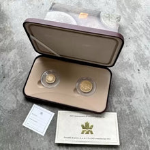 Load image into Gallery viewer, 1912 - 2002 Canada Gold $5 and $10 Commemorative Coin Set
