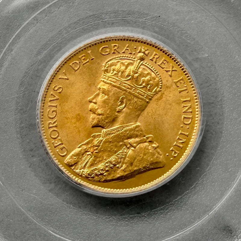 1912 Canada $5 Gold Coin PCGS MS 64 - Stunning Coin!
