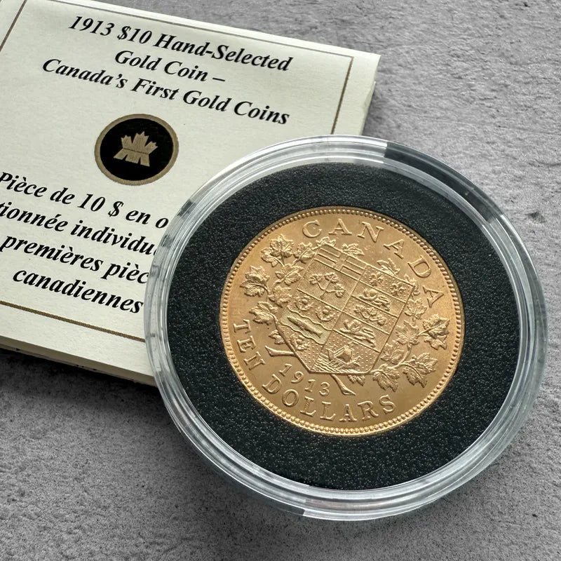 1913 Canada $10 Gold Coin - Canadian Gold Reserve