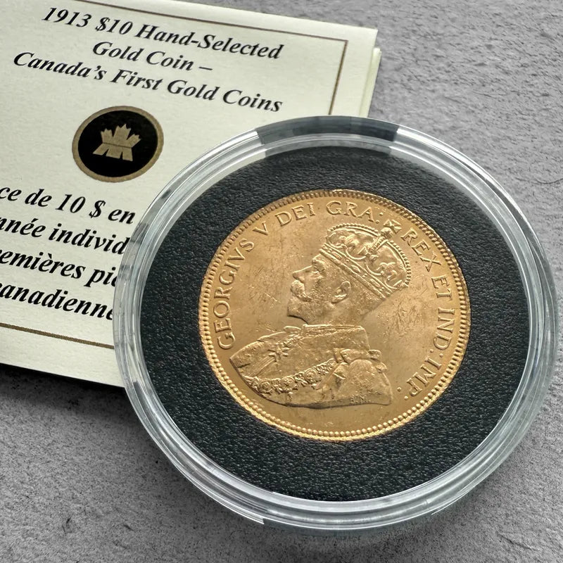 1913 Canada $10 Gold Coin - Canadian Gold Reserve