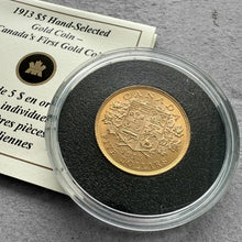 Load image into Gallery viewer, 1913 Canada $5 Gold Coin -  Canadian Gold Reserve
