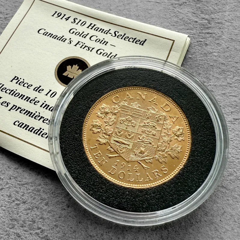1914 Canada $10 Gold Coin - Canadian Gold Reserve