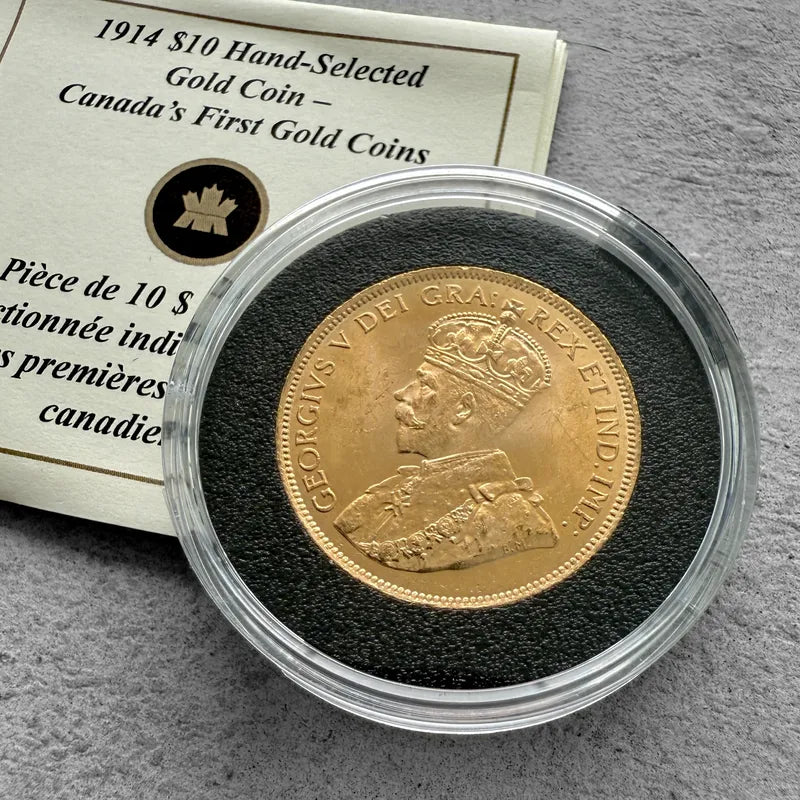 1914 Canada $10 Gold Coin - Canadian Gold Reserve