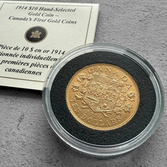 1914 Canada $10 Gold Coin - Canadian Gold Reserve
