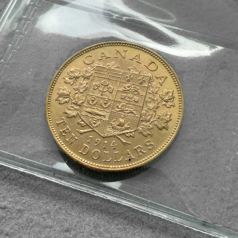 1914 Canada $10 Gold Coin - ICCS MS 62 C