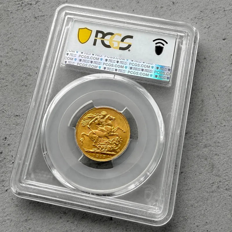 1917 C Canada Sovereign Gold Coin - PCGS MS 62