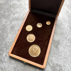 1923 Turkey Gold 5 Coin Set 1.938 AGW