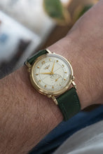 Load image into Gallery viewer, 1950s Longines Mens 14k Yellow Gold Automatic Calibre 22A - Fancy Lugs
