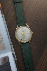 1950s Longines Mens 14k Yellow Gold Automatic Calibre 22A - Fancy Lugs