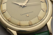 Load image into Gallery viewer, 1952 Omega 18k Solid Gold Constellation Pie Pan 2699 De Luxe
