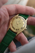 Load image into Gallery viewer, 1952 Omega 18k Solid Gold Constellation Pie Pan 2699 De Luxe
