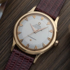 1952 Omega Constellation 2652SC Cal 354 - 18k Rose Gold Deluxe - Arrow Markers