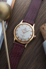 1952 Omega Constellation 2652SC Cal 354 - 18k Rose Gold Deluxe - Arrow Markers