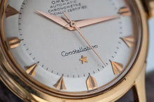 Load image into Gallery viewer, 1952 Omega Constellation 2652SC Cal 354 - 18k Rose Gold Deluxe - Arrow Markers
