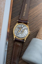 Load image into Gallery viewer, 1953 Patek Philippe Calatrava 18k Yellow gold Reference 96 - Archive Papers
