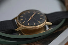 Load image into Gallery viewer, 1953 Rolex Precision 18K Gold 3745 - Glossy Black dial
