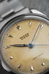 1954 Rolex Oyster Precision 6222 - Tropical Patina Honey Comb Dial
