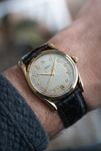 Load image into Gallery viewer, 1954 Rolex Quarter 1/4 Century Gold Eatons 5590 - Box + papers
