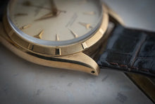 Load image into Gallery viewer, 1955 Rolex Oyster Perpetual Gold 6565 - Arrowhead Markers
