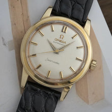 Load image into Gallery viewer, 1956 Omega 14k Solid Gold Seamaster GX6546 - Cal 500 movement
