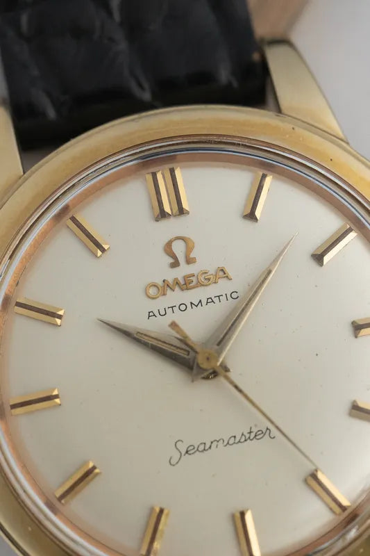 1956 Omega 14k Solid Gold Seamaster GX6546 - Cal 500 movement