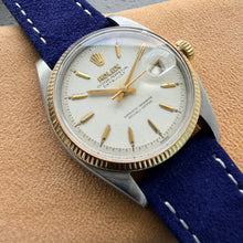 Load image into Gallery viewer, 1957 Rolex Datejust Two Tone Gold + Stainless 6605 - 1066 Movement -Serviced!

