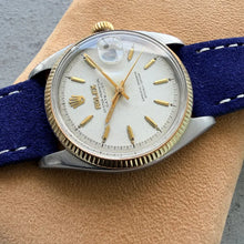 Load image into Gallery viewer, 1957 Rolex Datejust Two Tone Gold + Stainless 6605 - 1066 Movement -Serviced!
