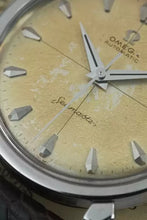 Load image into Gallery viewer, 1958 Omega Seamaster 2984 Stainless 501 Auto Calibre - Tropical Crosshair dial
