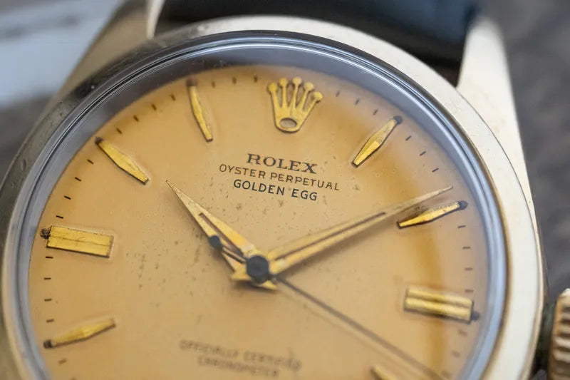 1958 Rolex Golden Egg 6634 - 1030 movement - Gorgeous Gold Case!