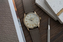 Load image into Gallery viewer, 1958 Rolex Oyster Perpetual 5506 - Tropical Patina Honey Comb Explorer Dial
