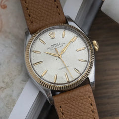 1958 Rolex Two Tone Gold + Stainless 5501 - Explorer Dial