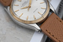 1958 Rolex Two Tone Gold + Stainless 5501 - Explorer Dial
