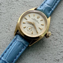 Load image into Gallery viewer, 1960 Rolex Oyster Perpetual Solid 18k Gold 6504
