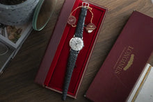 Load image into Gallery viewer, 1960s Unworn Longines 14k white Gold - Box - New Old Stock Condition!
