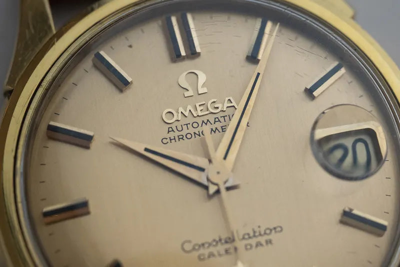 1962 Omega 18k Solid Gold Constellation Calendar date 14393/94 SC4