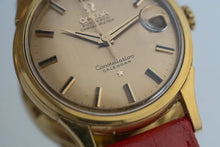 Load image into Gallery viewer, 1962 Omega 18k Solid Gold Constellation Calendar date 14393/94 SC4
