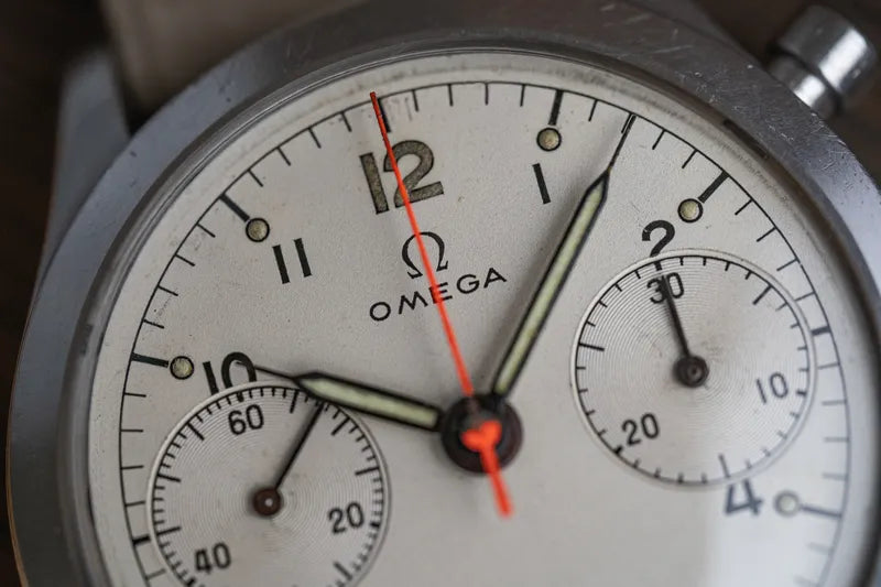 1962 Omega Single button Chronograph Canadian Military HA-62-1361 6W/16