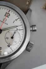 Load image into Gallery viewer, 1962 Omega Single button Chronograph Canadian Military HA-62-1361 6W/16
