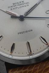 1962 Rolex 5500 Two Tone dial - Tropical Patina Explorer Dial