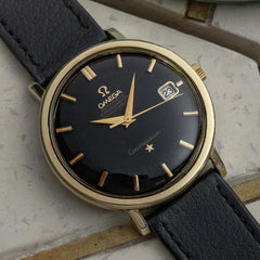 1963 Omega Seamaster Constellation 168004 Gold Capped 561 - Striking Black Dial