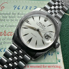 1963 Rolex Explorer Date – Box and Papers- White Explorer Dial