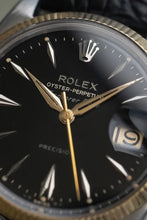 Load image into Gallery viewer, 1963 Rolex Two Tone Explorer Date  5701 - Gorgeous Black dial
