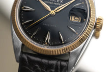 Load image into Gallery viewer, 1963 Rolex Two Tone Explorer Date  5701 - Gorgeous Black dial
