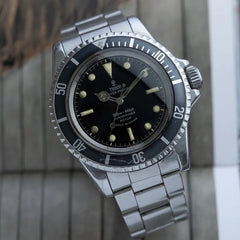 1966 Tudor 7928 Submariner Stainless Steel - Chapter Ring Gilt dial - VI Error